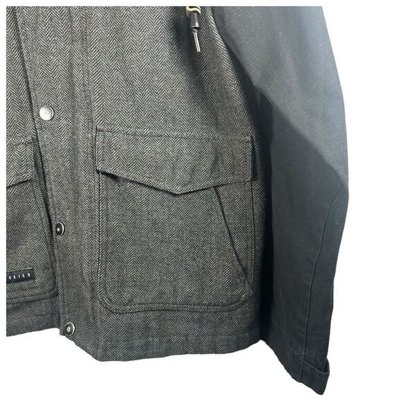 Cookies Designer Streetwear Wool Full Zip Coat Men’s S - Urban Preppy Luxury Y2K - Picture 9 of 16